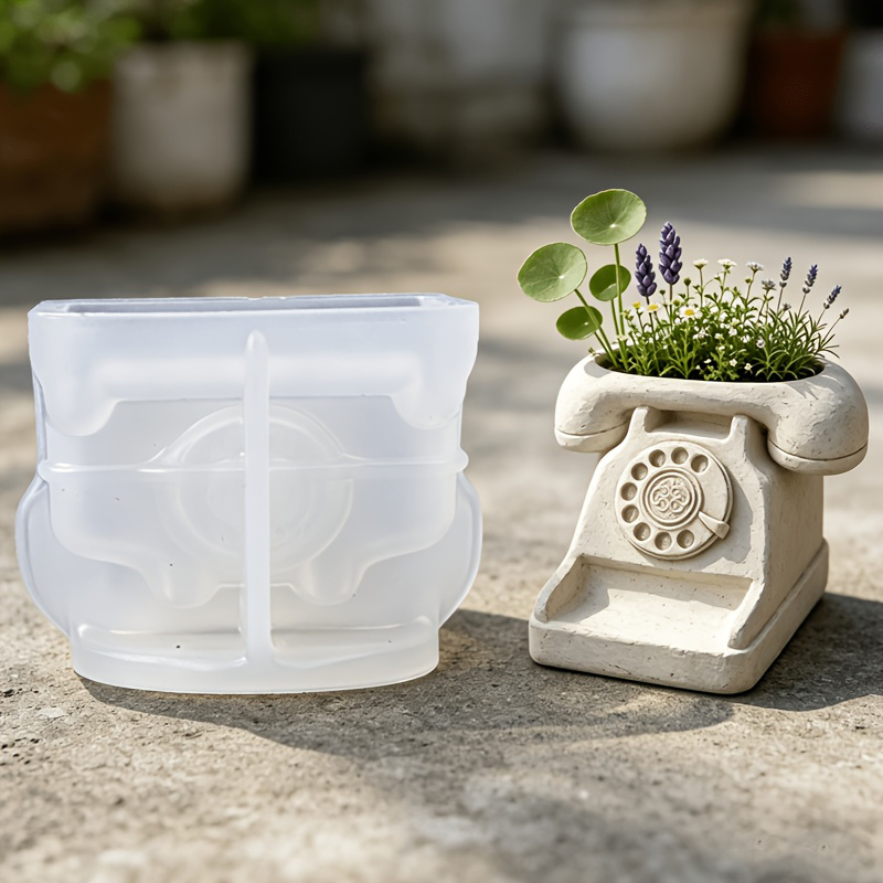3D Vintage Rotary Telephone Su - đánh giá và giá Candle Making Pot