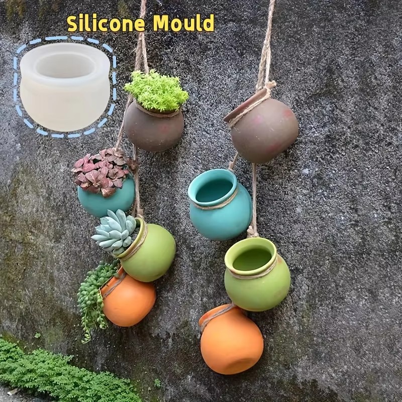 Silicone Flower Pot Molds, Res - đánh giá và giá Candle Making Pot