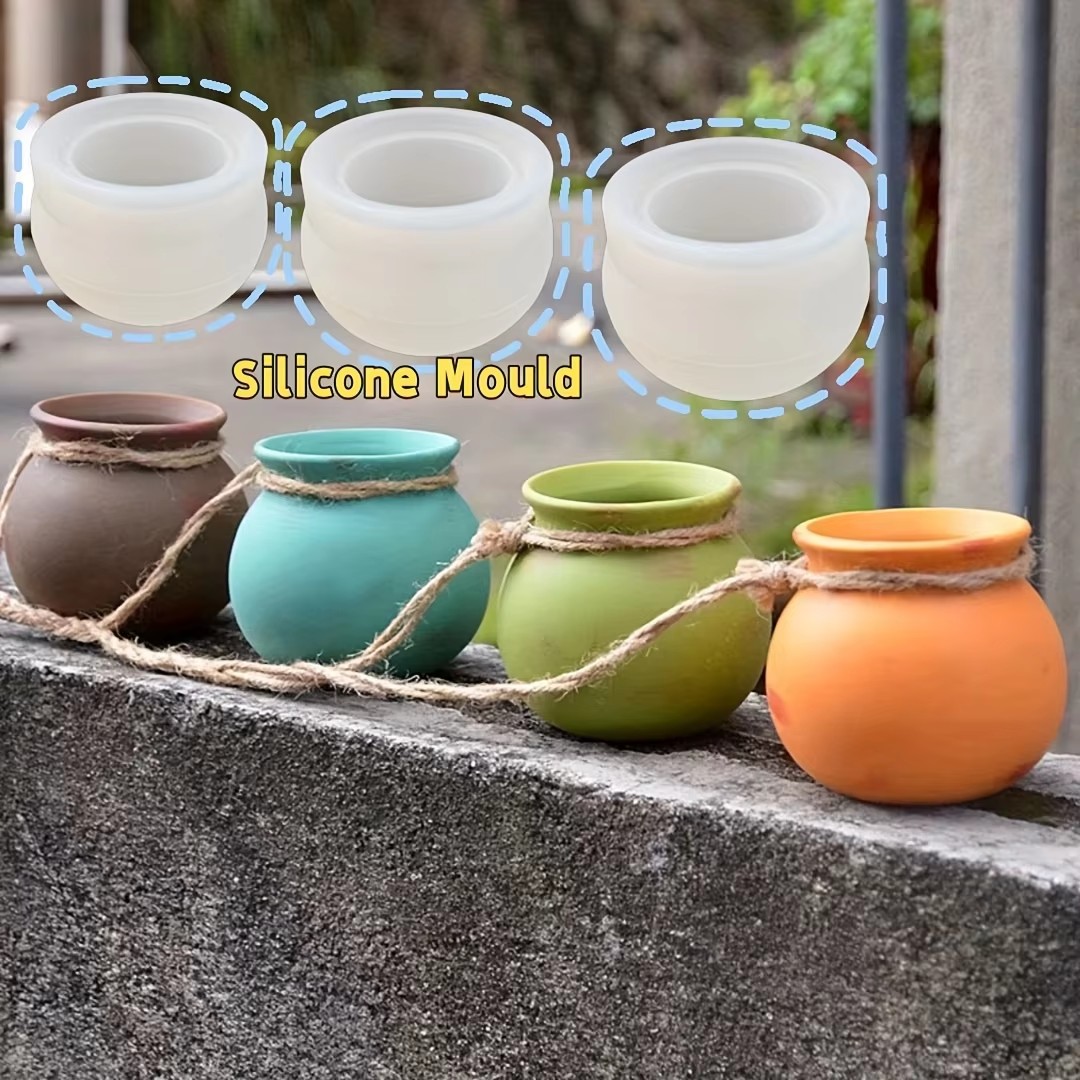 Silicone Flower Pot Molds, Res - đánh giá và giá Candle Making Pot