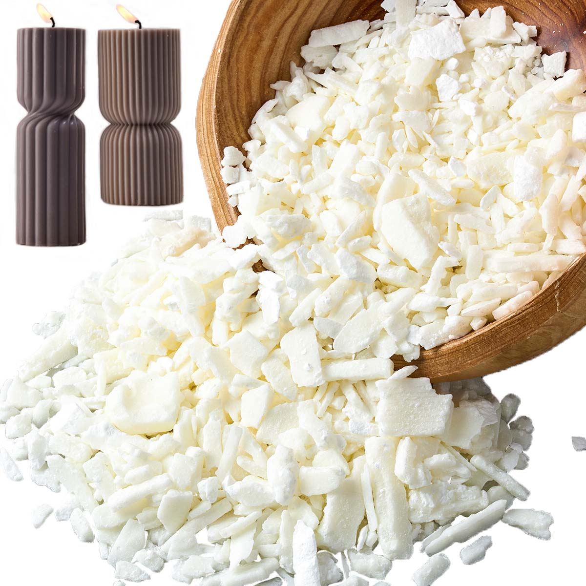 1 Pounds Pure White Soy Wax Fo - đánh giá và giá Candle Making Items