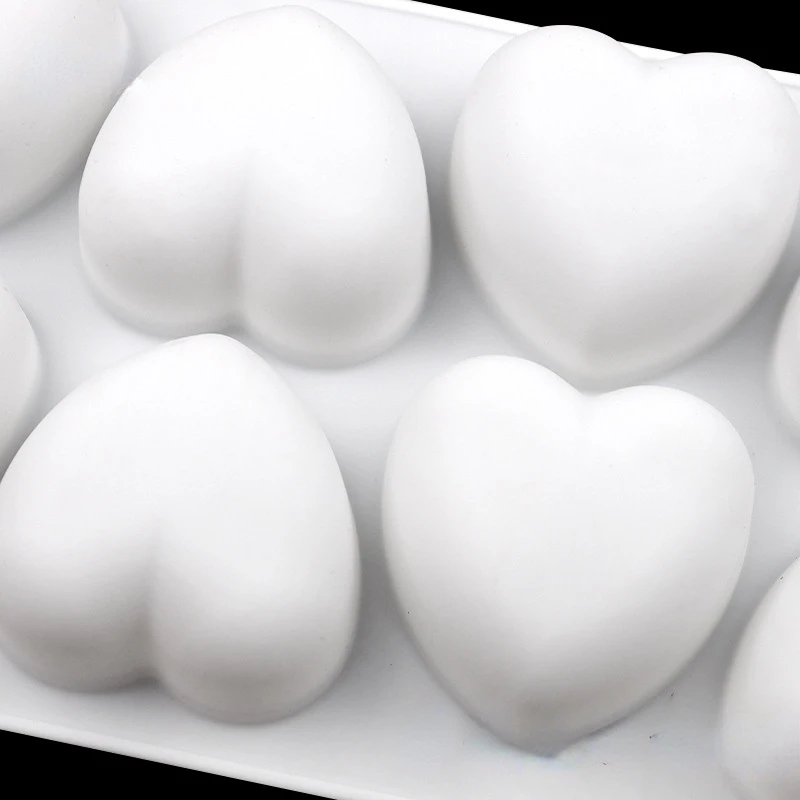 Love Heart Silicone Soap Mold  - đánh giá và giá Candle Making Items