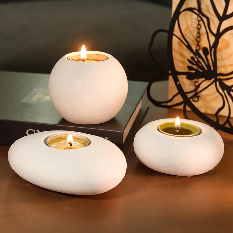 Tealight Candle Holder Resin S - đánh giá và giá Candle Making Pot