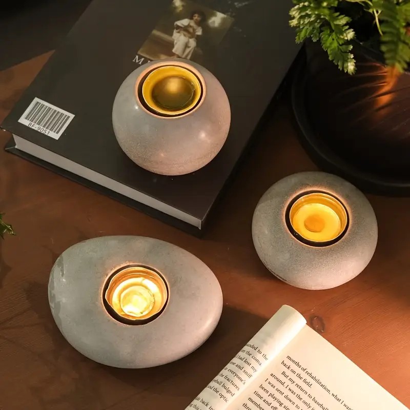 Tealight Candle Holder Resin S - đánh giá và giá Candle Making Pot