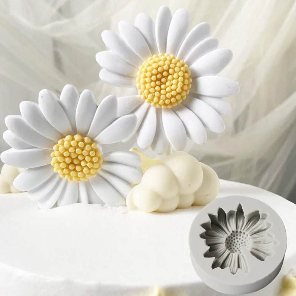 3D Daisy Flower Mold Sun Flowe - đánh giá và giá Candle Making Items