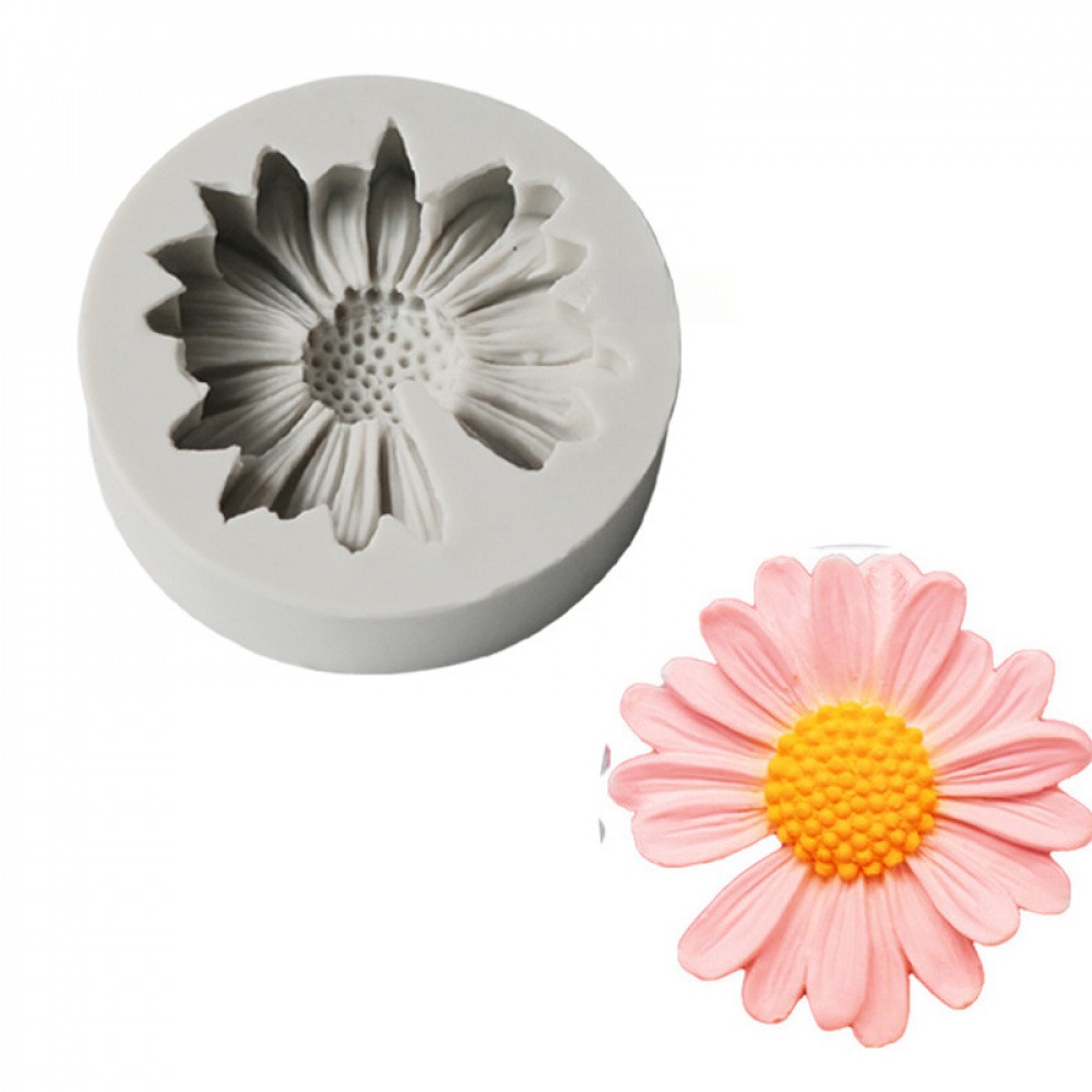 3D Daisy Flower Mold Sun Flowe - đánh giá và giá Candle Making Items