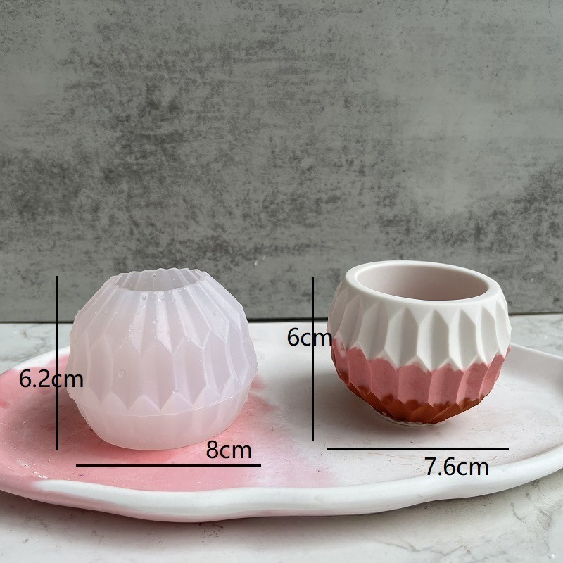 Small Round Meat Planter Silic - đánh giá và giá Candle Making Pot